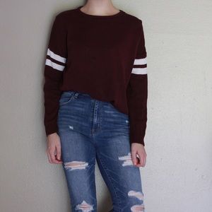 BRANDY MELVILLE - RARE - Maroon Veena Sweater